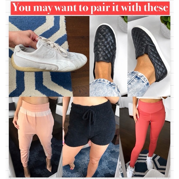 🐚 ZARA GREY SHORT SLEEVE PLUSH LOOSE FIT CROPPED WORKOUT TOP! - Picture 15 of 16